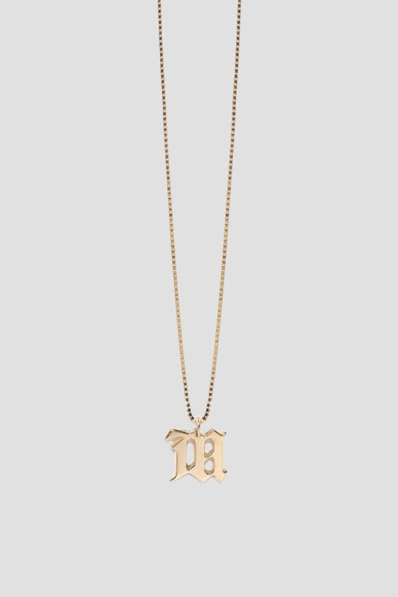 The M Necklace Gold