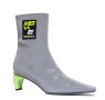 Europa Slicer Ankle Boots Grey/Neon
