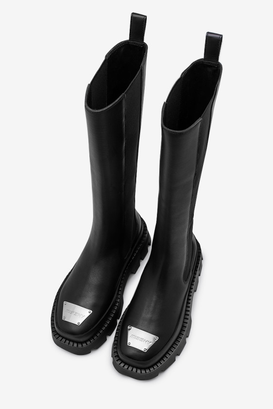 The 2000 Chelsea Boot High Black