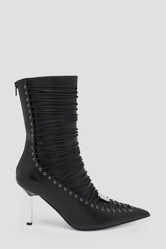 High Heel Anastazja Ankle Boot Black