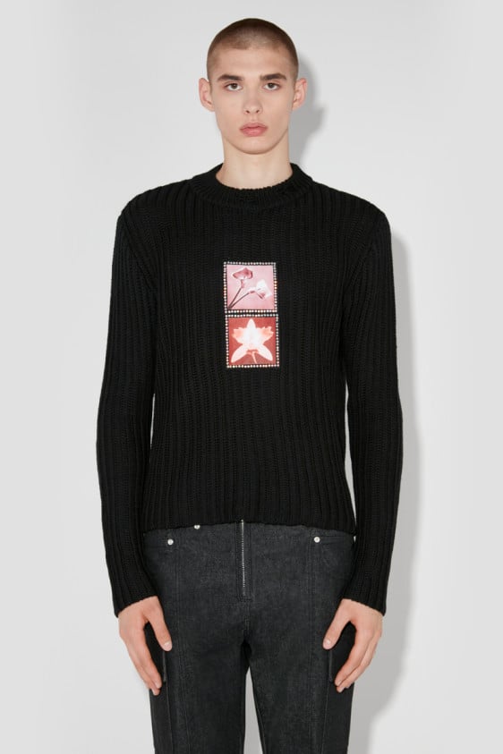 Lily / Orchid / Robert Mapplethorpe Sweater