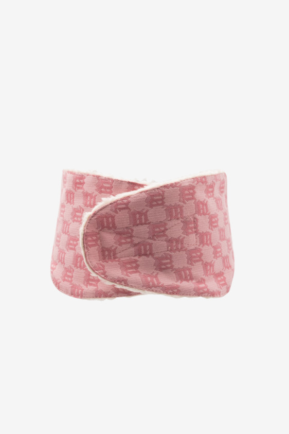 Monogram Headband Bubblegum
