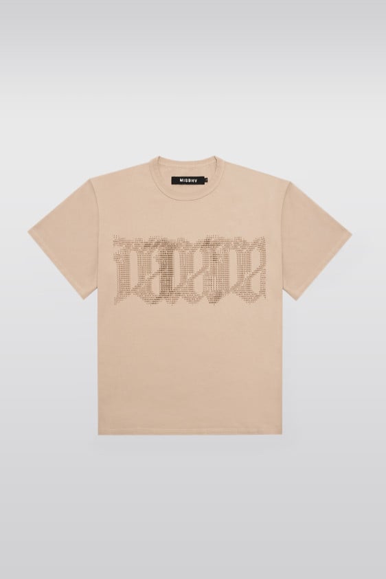 Frequency T-Shirt Beige