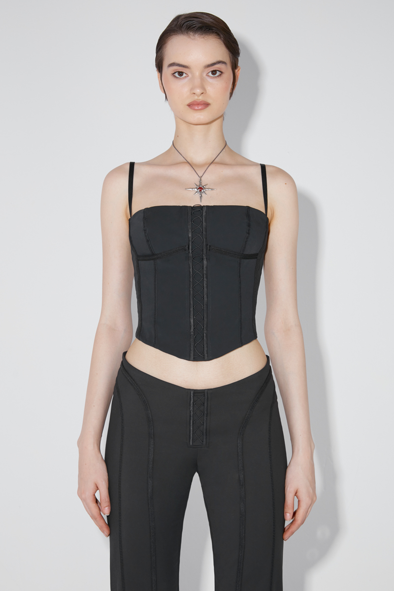 Bustier Tops - Lara Leather