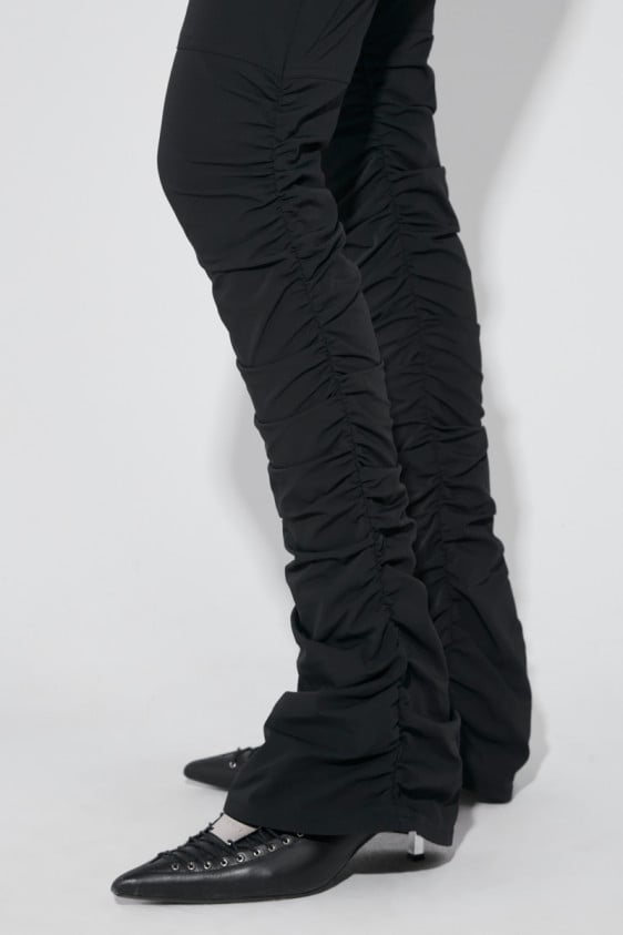 Lara Ruched Elastic Trousers