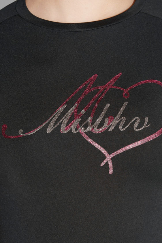 Misbhv Heart Baby T-Shirt Black