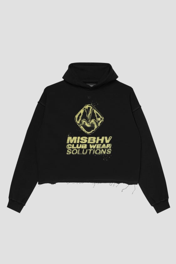 Solutions Cropped Hoodie