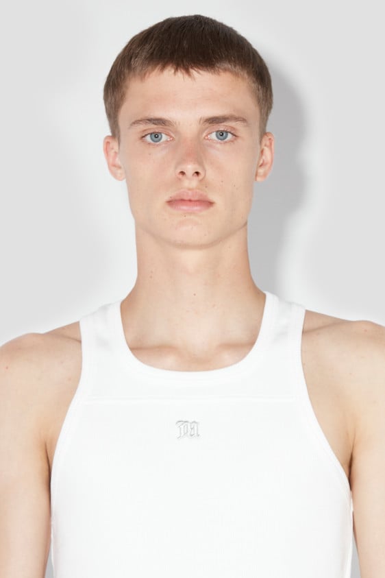 The M Tank Top Off White