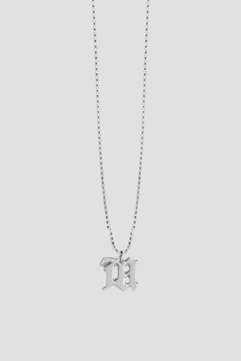 The M Necklace Silver