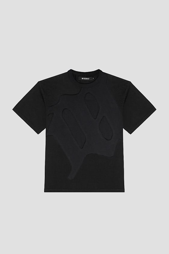 Mega M T-Shirt Washed Black