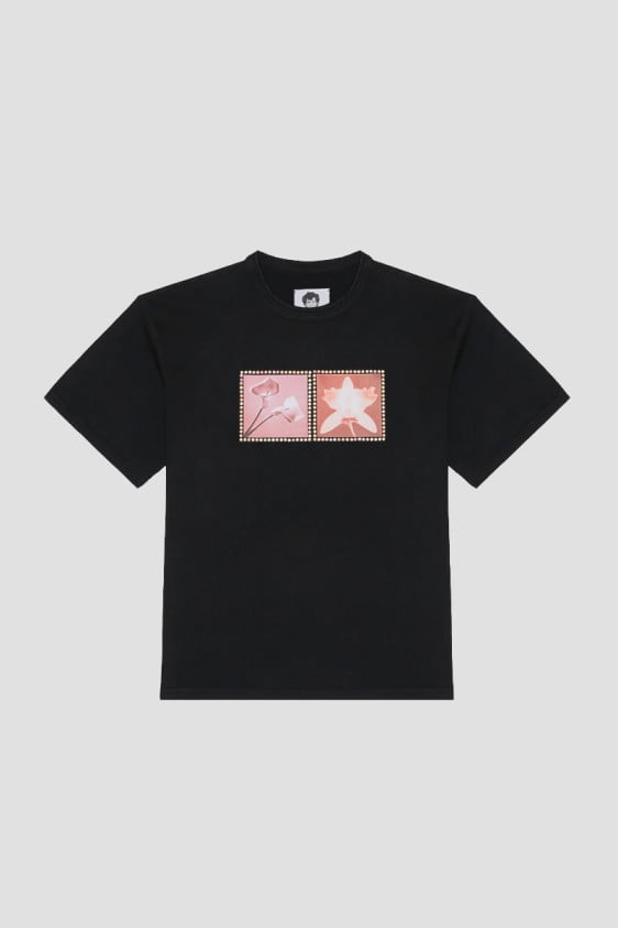 Lily / Orchid / Robert Mapplethorpe T-Shirt Black