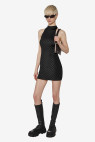 Monogram Lara Mini Dress Black