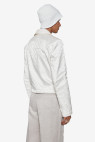 Monogram Nylon Fitted Jacket White