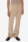 Suede Flared Trousers