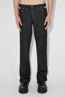 Dark Room Cut Out Trousers Black
