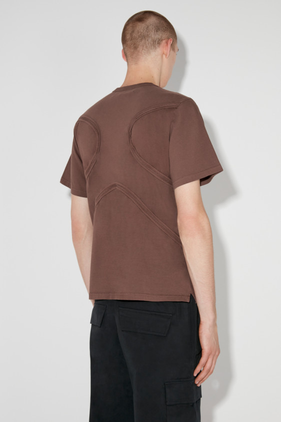 X T-Shirt Dark Brown
