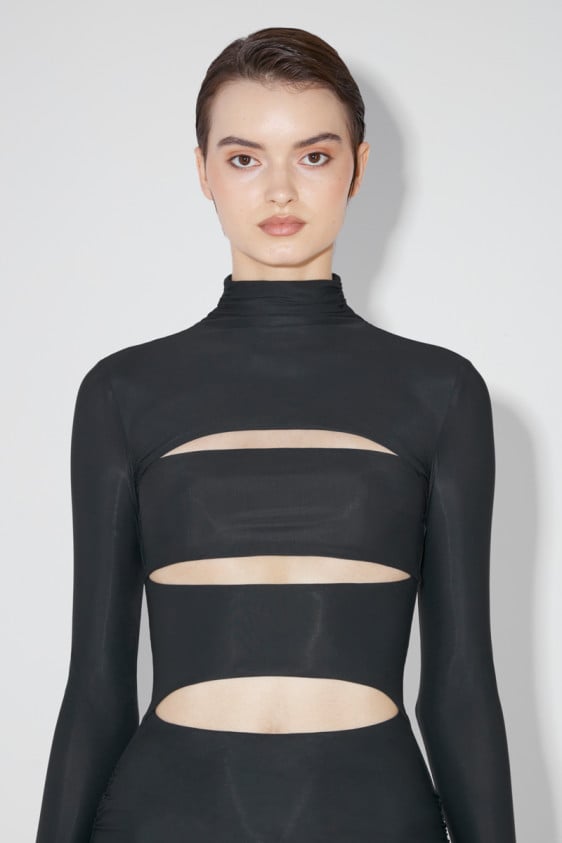 Elena Mini Dress Black