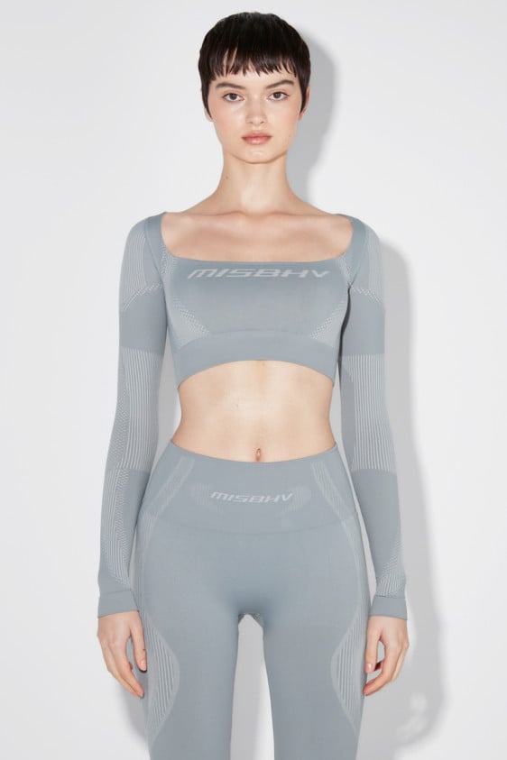 Sport Longsleeve Cropped Square Shaped